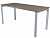 Стол NT 160x70 темный орех/серый, купить в Сыктывкаре
