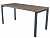 Стол NT 160x70 темный орех/антрацит, купить в Сыктывкаре